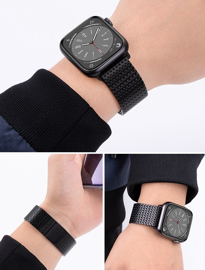 Designer-Magnetarmband aus Edelstahl für die Apple Watch