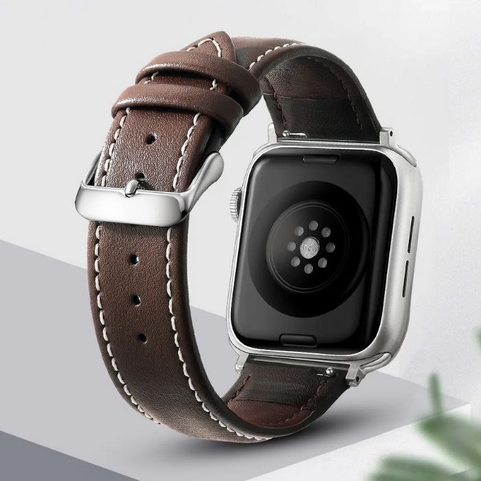 Apple Watch Leather Strap - Premium Leather Coffee