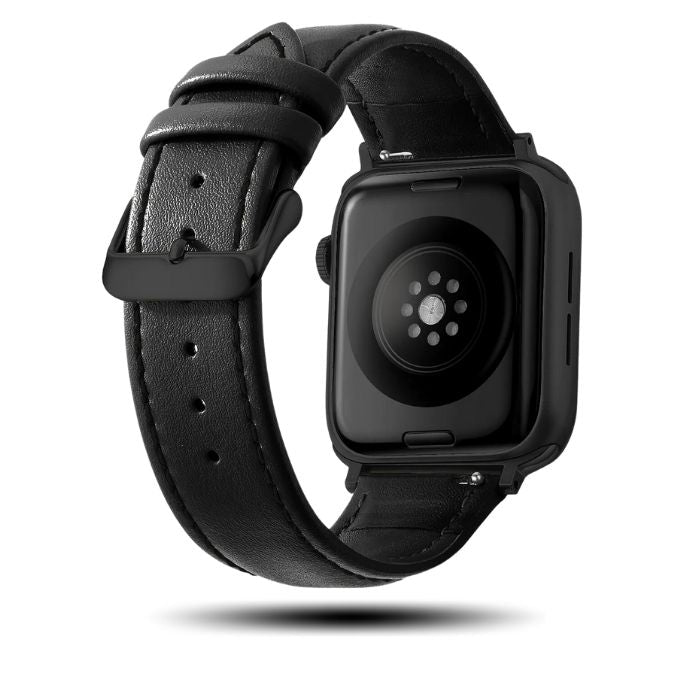 Correa de cuero para Apple Watch – Edición negra