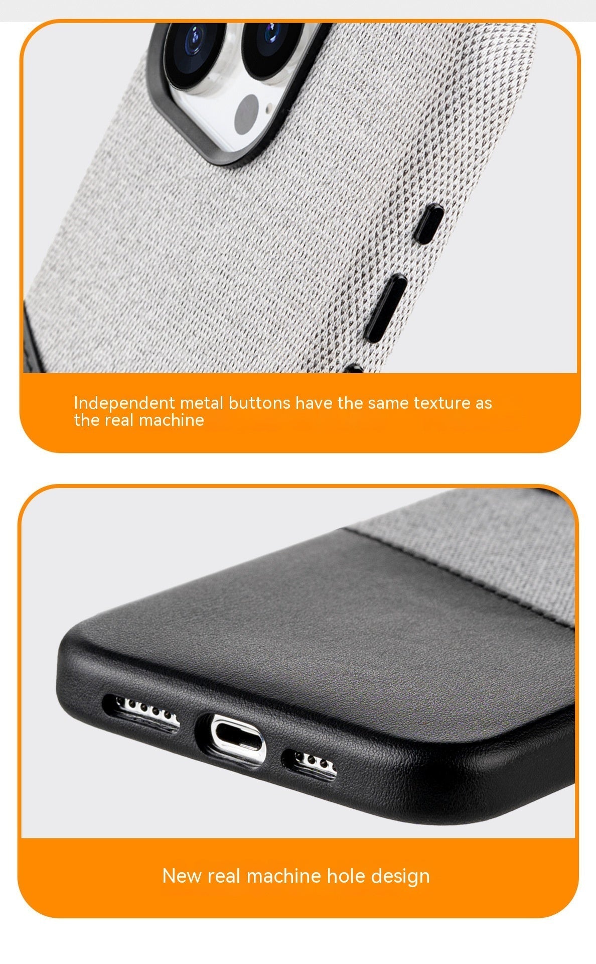 Funda de cuero para ranura de tarjeta MagSafe 