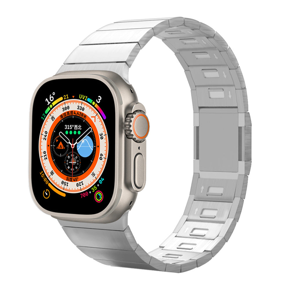 Edelstahlarmband mit Magnetschnalle für Apple Watch