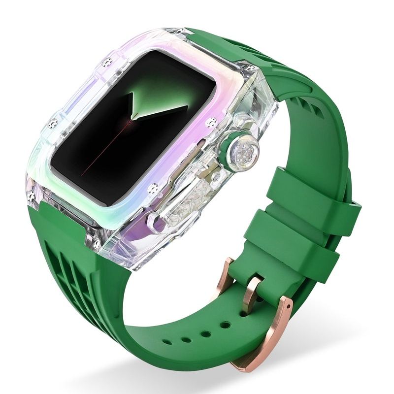 44/45 mm Fashion Illusion Integriertes Schutzarmband für die Apple Watch 