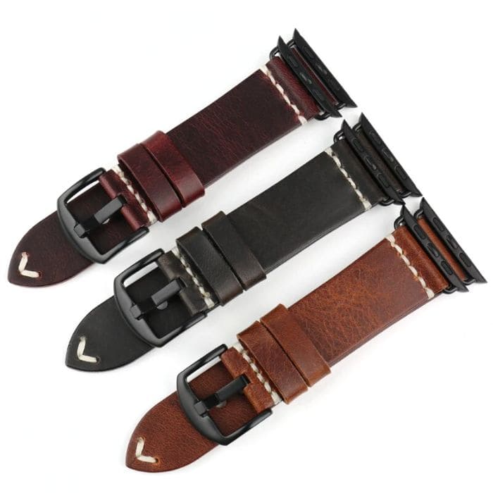 Apple Watch Leather Strap - Vintage Leather 2.0