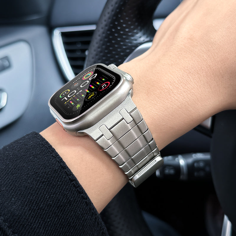 AP Frosted Stainless Steel Magnetic Band For Apple Watch