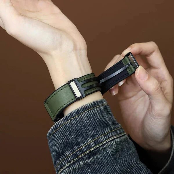 Alexander's Lederarmband für die Apple Watch