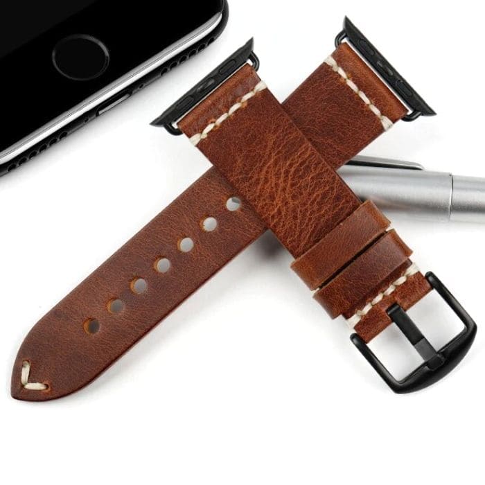 Apple Watch Leather Strap - Vintage Leather 2.0