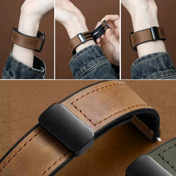 Alexander's Lederarmband für die Apple Watch