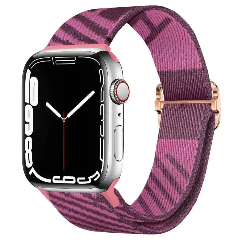 "Adjustable Band" Nylon Braided Loop For Apple Watch