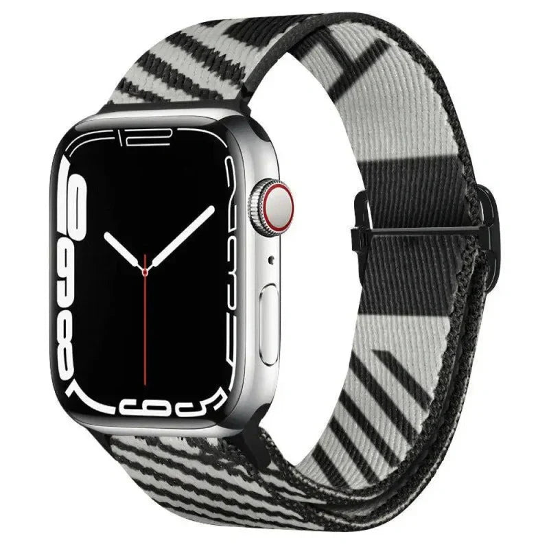 "Adjustable Band" Nylon Braided Loop For Apple Watch