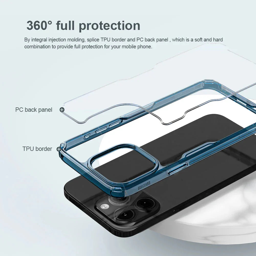 Funda anticaídas para iPhone con esquinas con airbag 