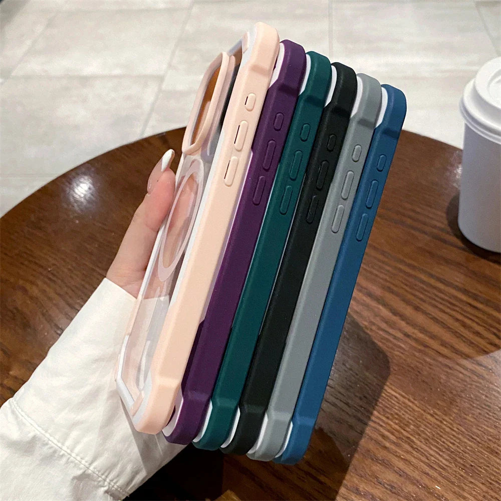 Shockproof Transparent Case for iPhone