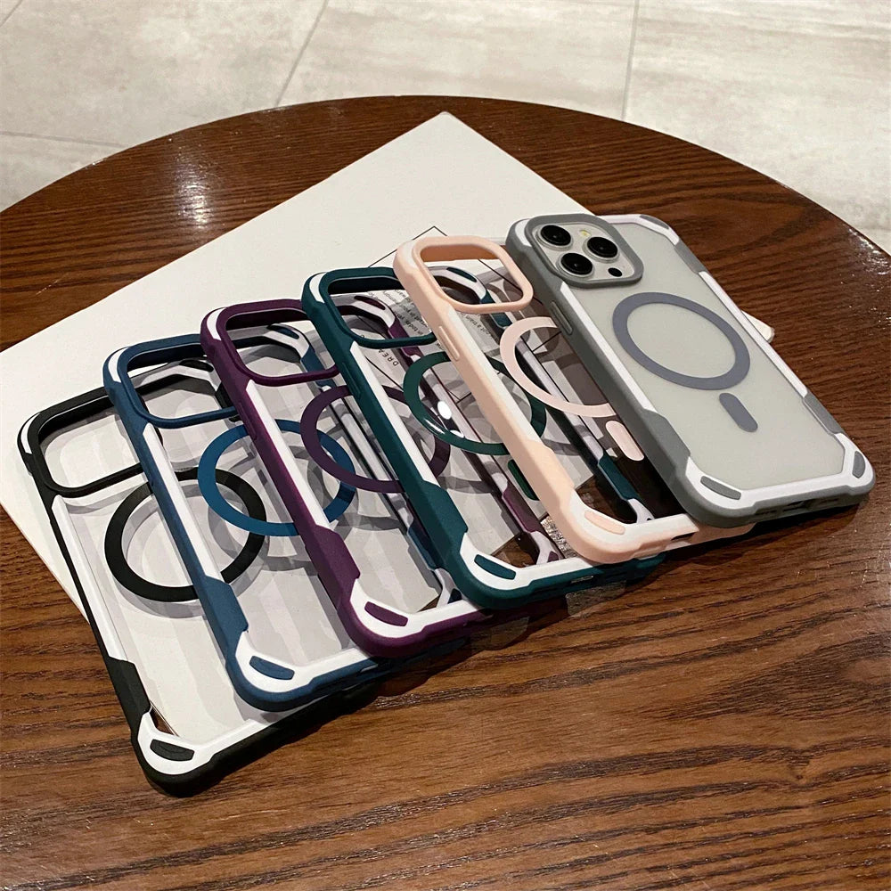 Shockproof Transparent Case for iPhone