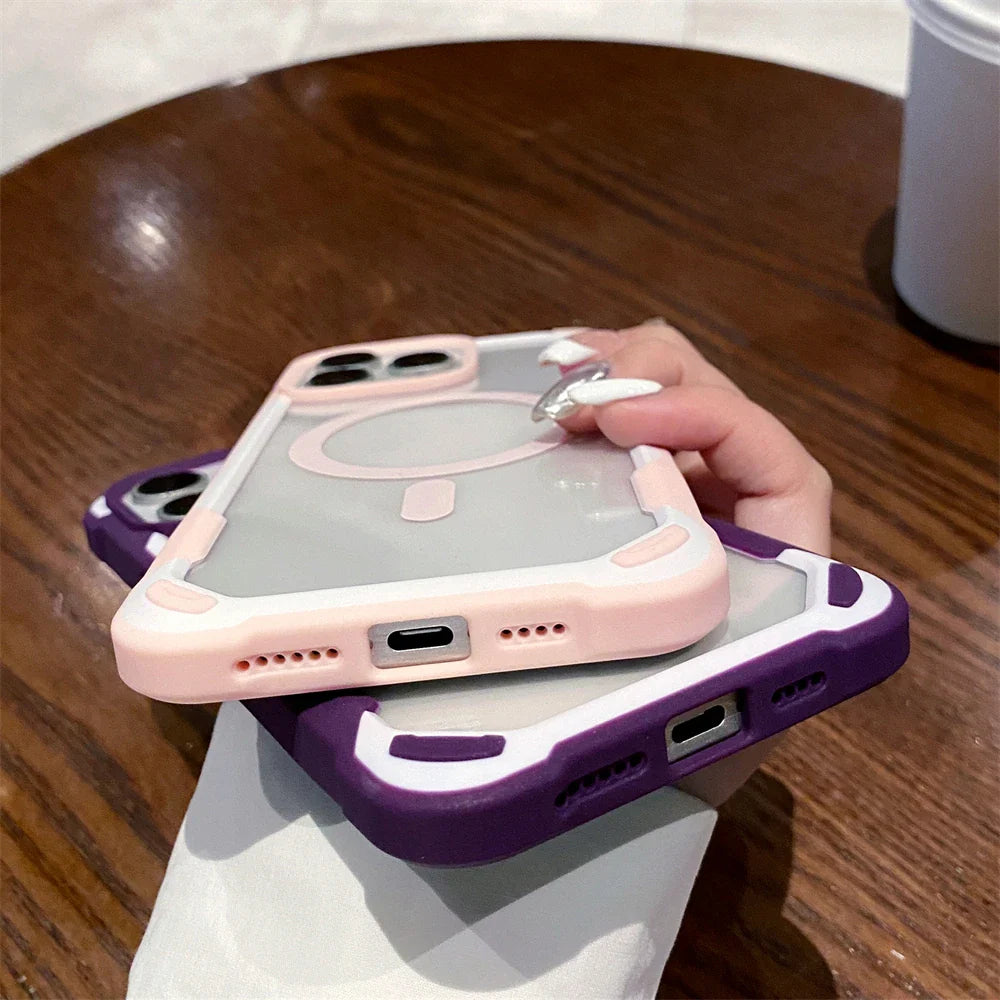 Shockproof Transparent Case for iPhone