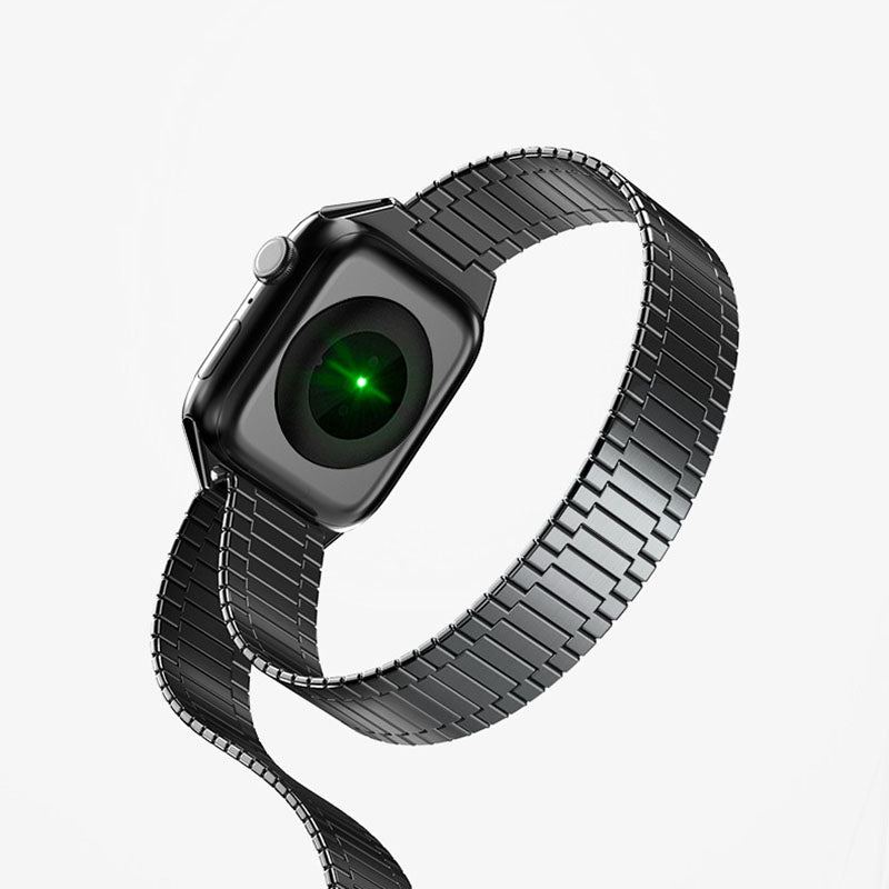 Correa magnética de acero inoxidable "Bamboo Band" para Apple Watch