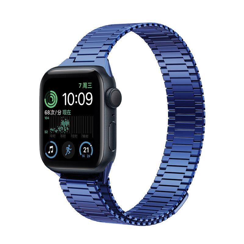 Correa magnética de acero inoxidable "Bamboo Band" para Apple Watch