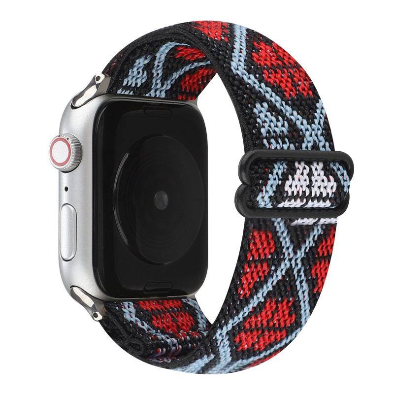 "Bohemian Band" Stretch Nylon Loop For Apple Watch