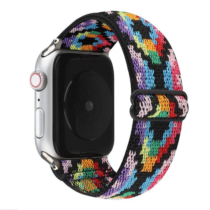 "Bohemian Band" Stretch Nylon Loop For Apple Watch