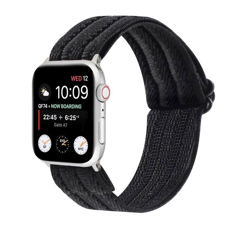 "Bohemian Band" Stretch Nylon Loop For Apple Watch