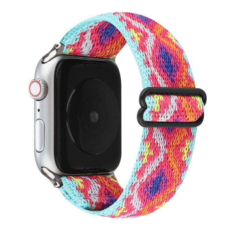 "Bohemian Band" Stretch Nylon Loop For Apple Watch