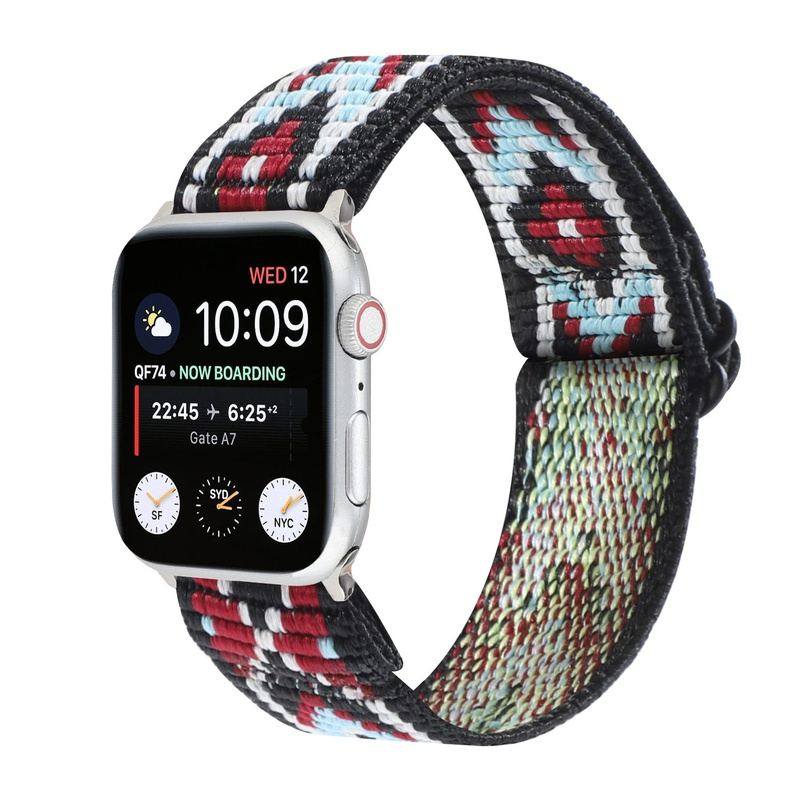 "Bohemian Band" Stretch Nylon Loop For Apple Watch