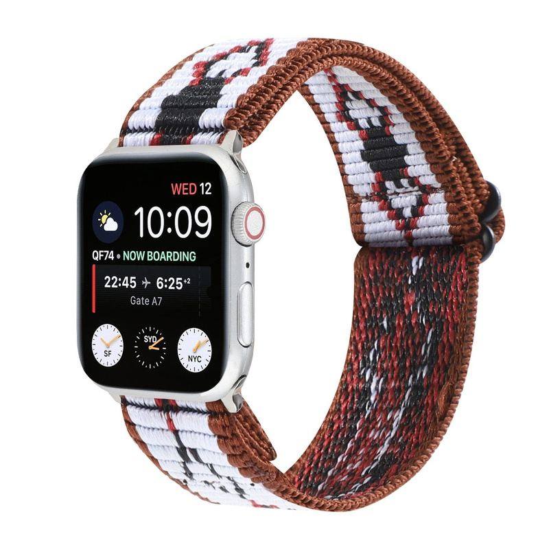 "Bohemian Band" Stretch Nylon Loop For Apple Watch