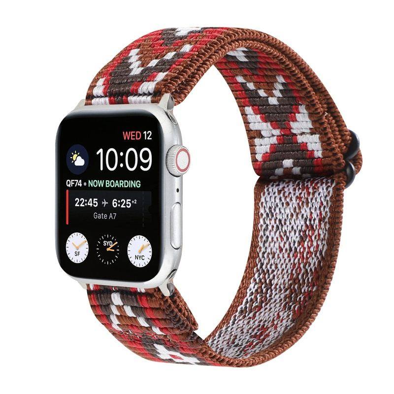 "Bohemian Band" Stretch Nylon Loop For Apple Watch