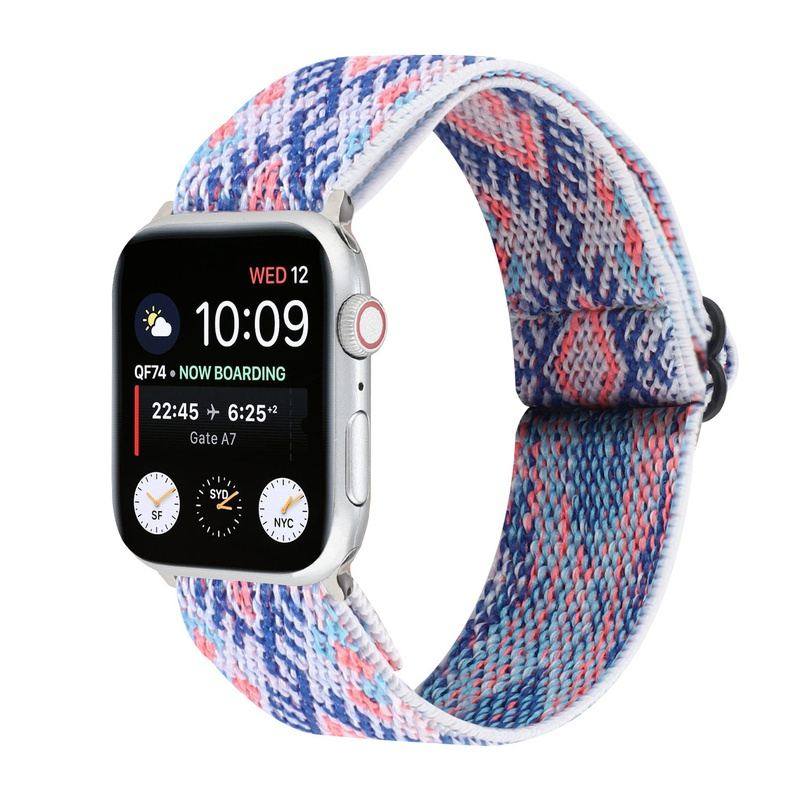 "Bohemian Band" Stretch Nylon Loop For Apple Watch