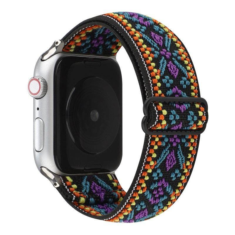 "Bohemian Band" Stretch Nylon Loop For Apple Watch