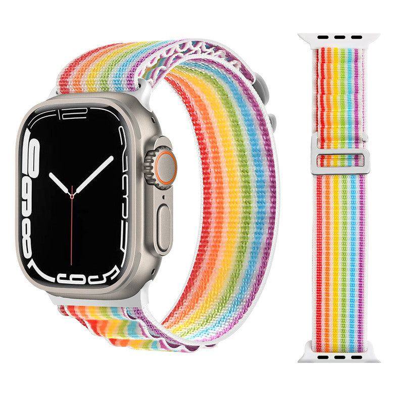 "Braid Band" Double Layer Nylon Loop For Apple Watch