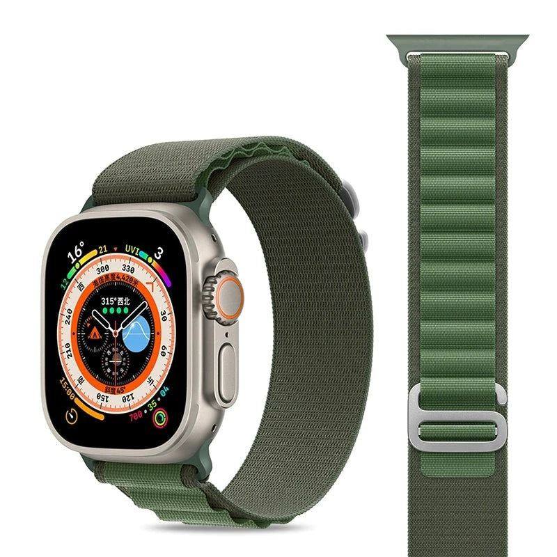 "Braid Band" Double Layer Nylon Loop For Apple Watch