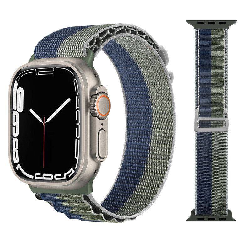 "Braid Band" Double Layer Nylon Loop For Apple Watch