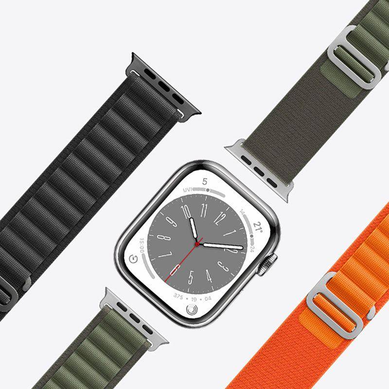 "Braid Band" Double Layer Nylon Loop For Apple Watch