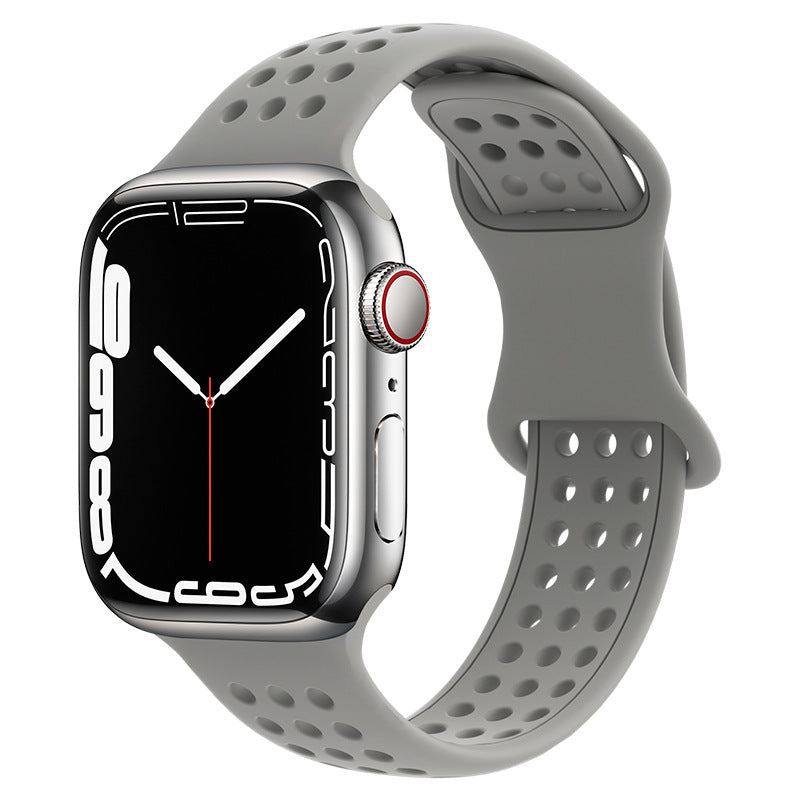 "Breathable Band" Silicone Adjustable Loop For Apple Watch