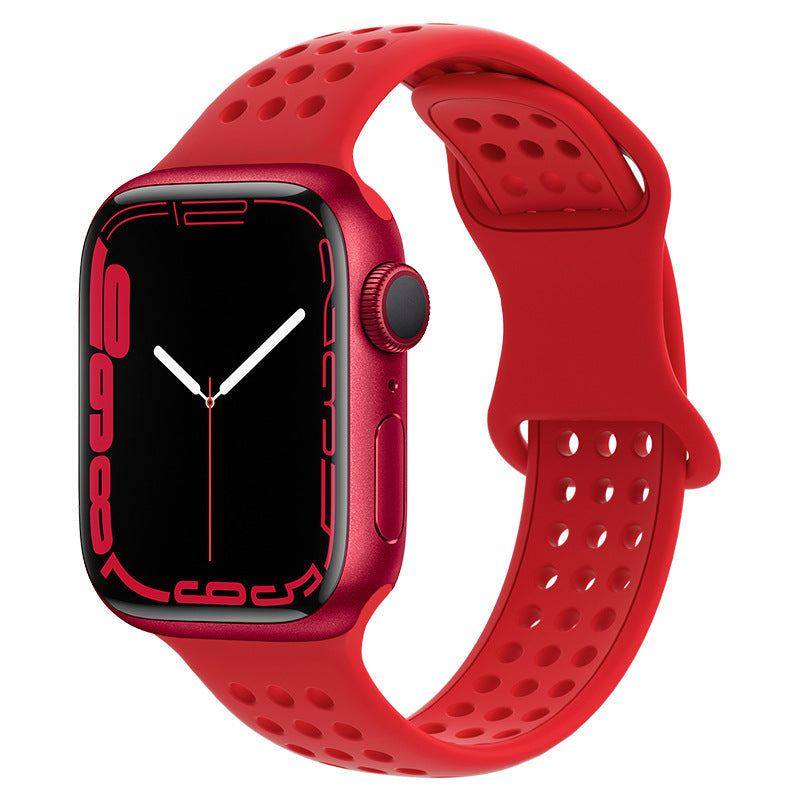 "Breathable Band" Silicone Adjustable Loop For Apple Watch