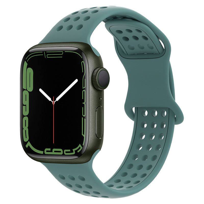 "Breathable Band" Silicone Adjustable Loop For Apple Watch