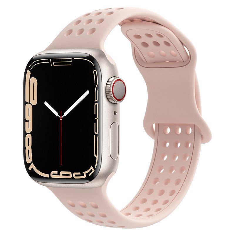 "Breathable Band" Silicone Adjustable Loop For Apple Watch