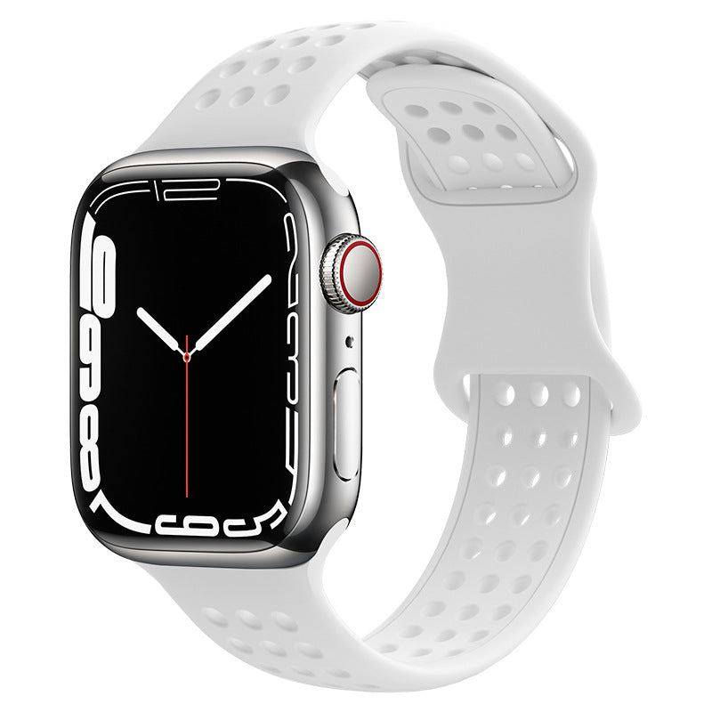 "Breathable Band" Silicone Adjustable Loop For Apple Watch