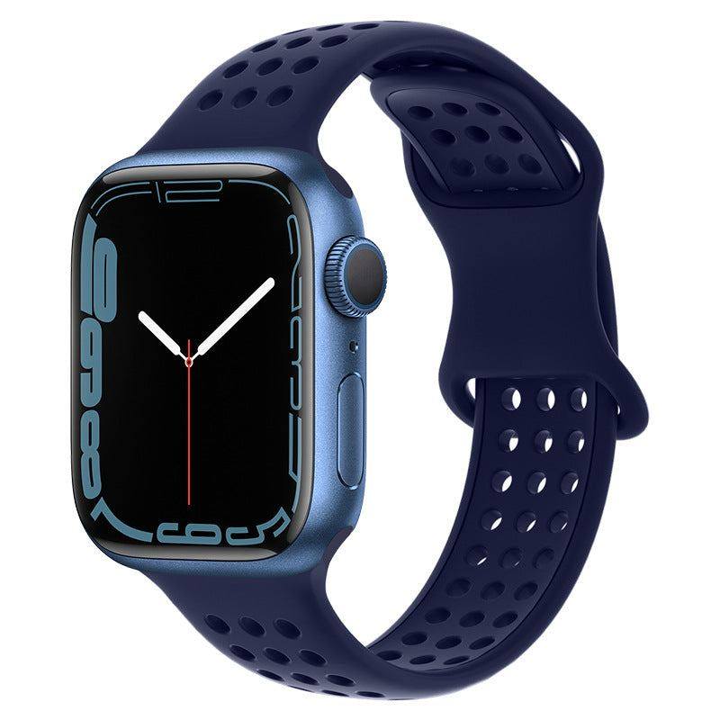 "Breathable Band" Silicone Adjustable Loop For Apple Watch