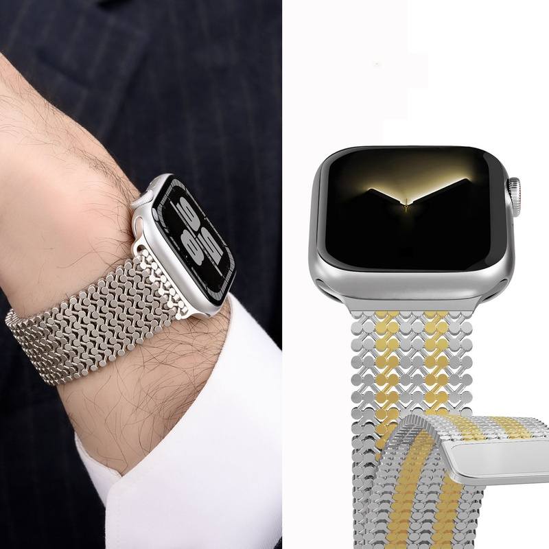 "Business Magnetic Band" Metal Stainless Steel Band for Apple Watch