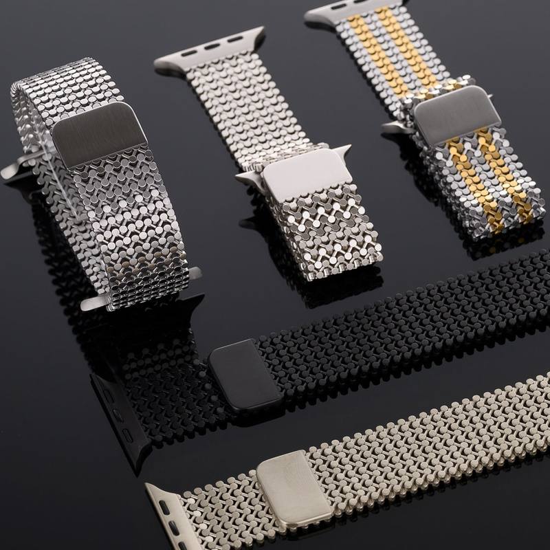 "Business Magnetic Band" Metal Stainless Steel Band for Apple Watch