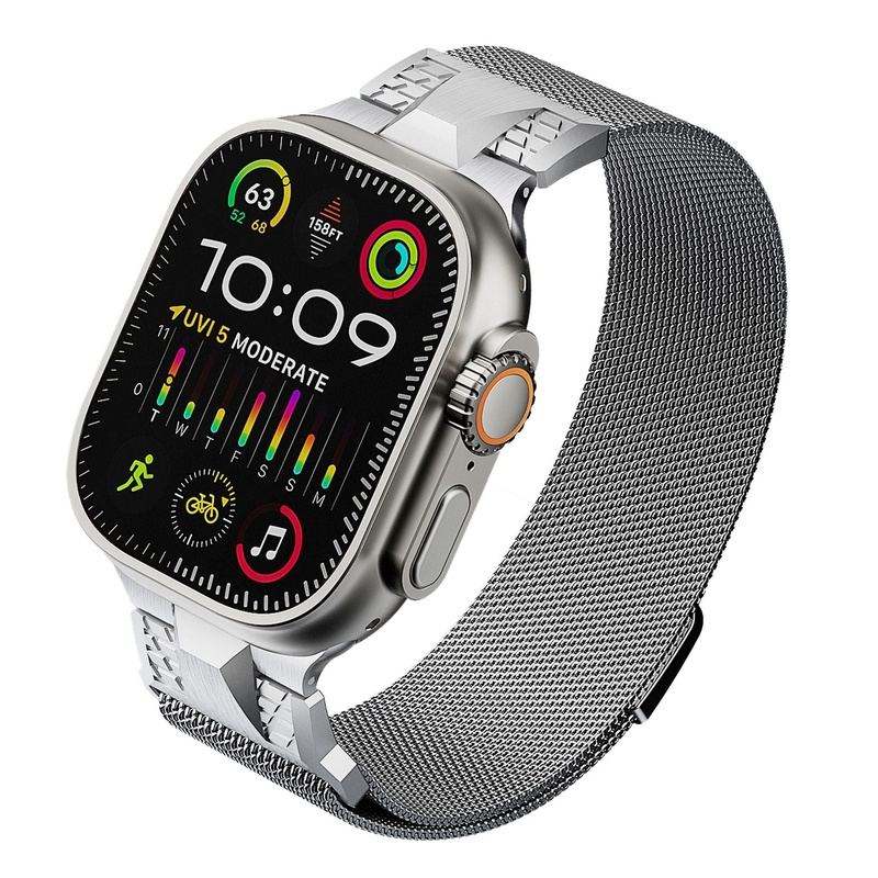 "Armored Milanese Band" Magnetic Metal Band For Apple Watch