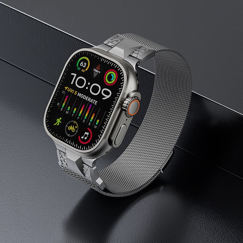 "Armored Milanese Band" Magnetic Metal Band For Apple Watch