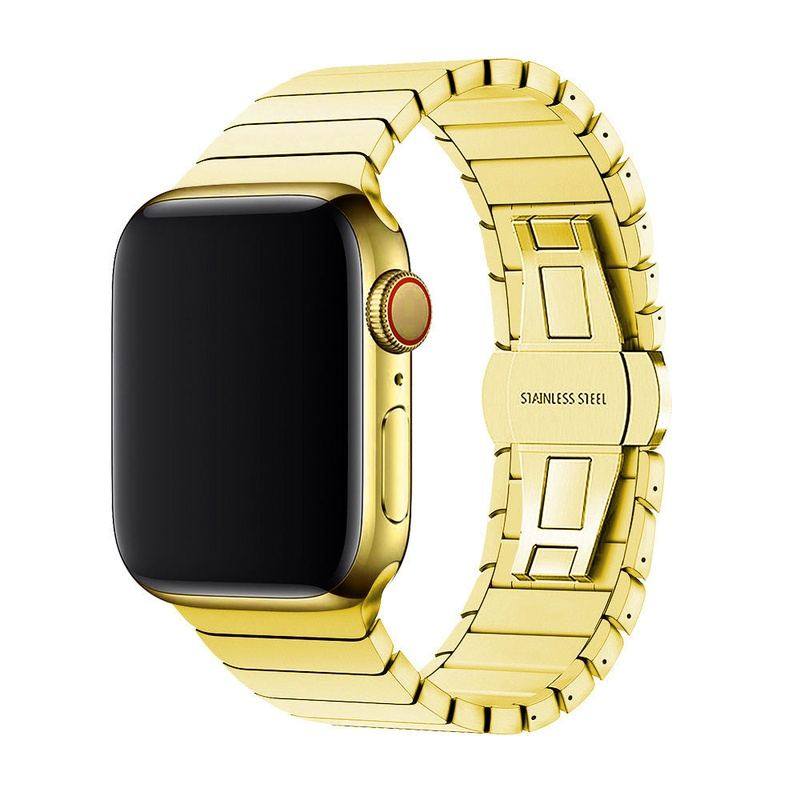 "Business Band" Metal Loop With Butterfly Clasp For Apple Watch