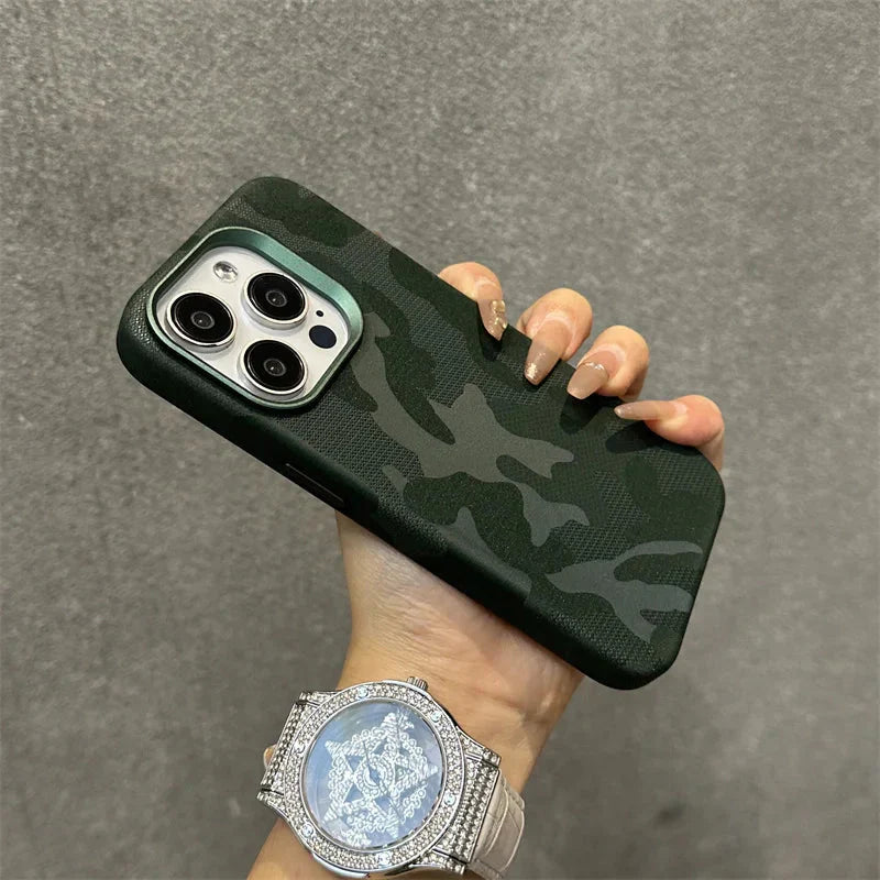 Camouflage Magsafe Apple iPhone Case