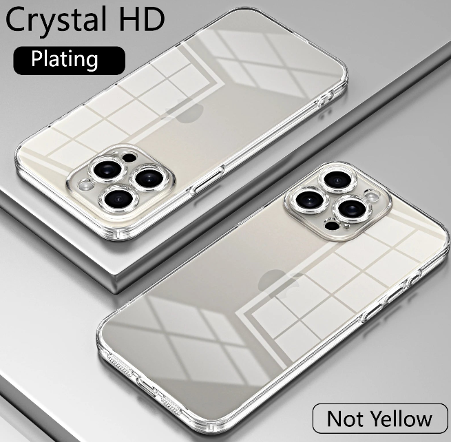 Transparent Classic Plating Case