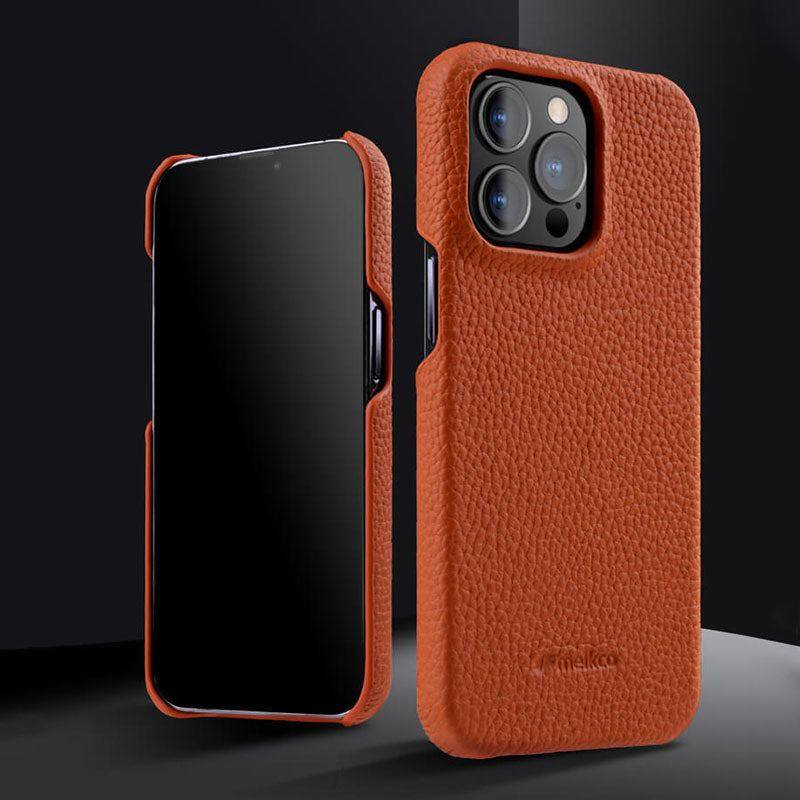 Anti-Shatter Leather Phone Case for iPhone