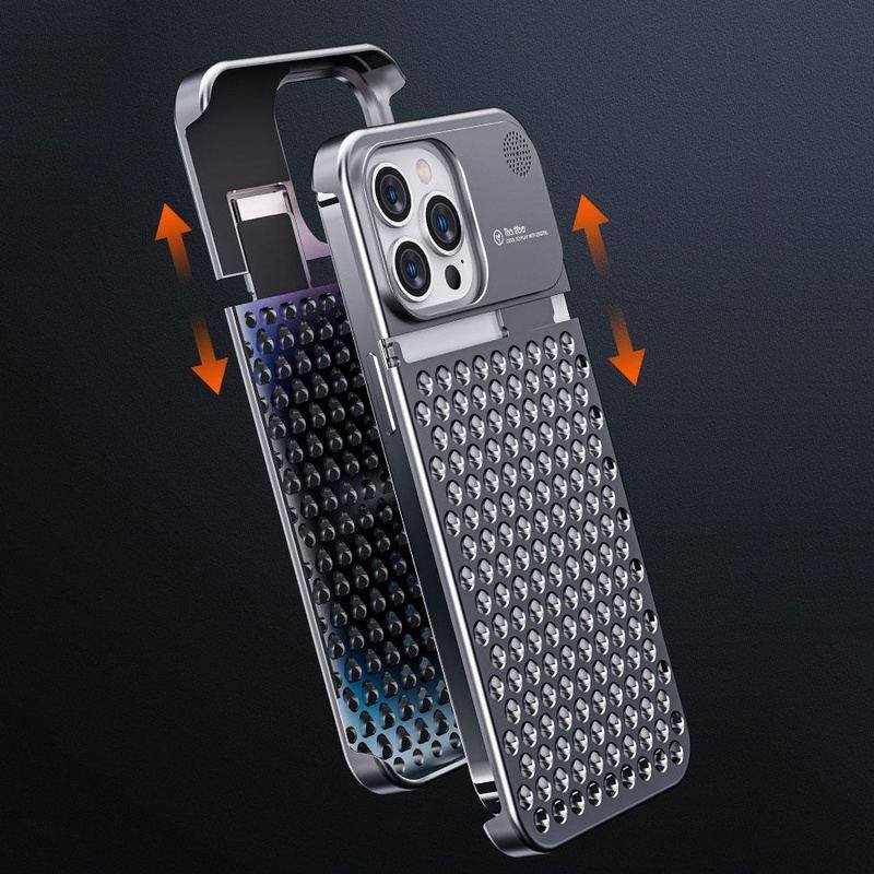 Heat Dissipation And Anti-Drop Aluminum Alloy iPhone Case