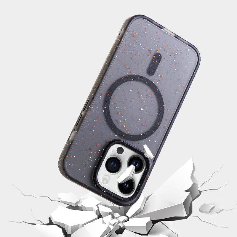 Ink Splash Clear Magnetic iPhone Case