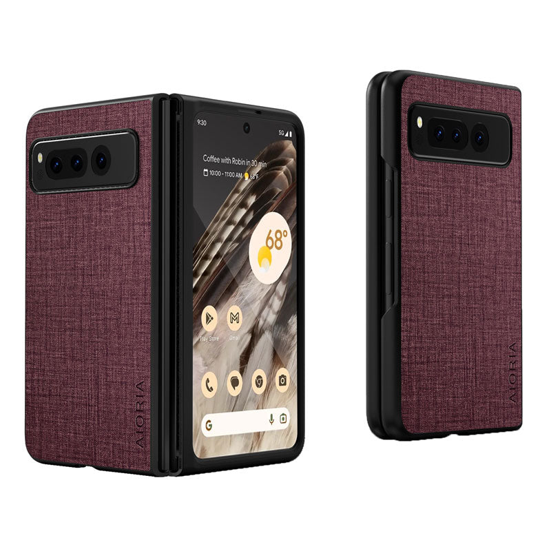 Cloth Pattern Anti-Scratch Case For Google Pixel Fold