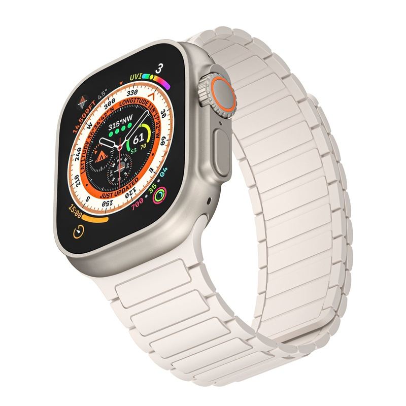 "Contrasting Colors" Magnetic Silicone Band For Apple Watch